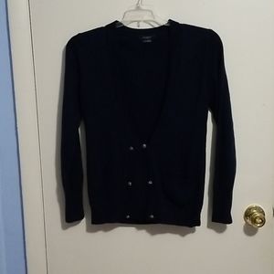 Shesmiss Navy Blue L Cardigan
